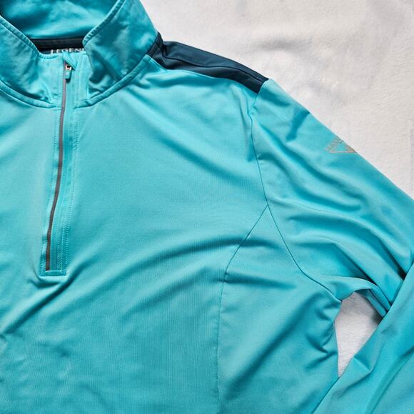 Womens Legendary Whitetails Plus Size XXL Activewear Top Trailblazer Aqua Blue - Picture 6 of 13